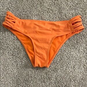 Hollister Women's Orange Bikini Bottom